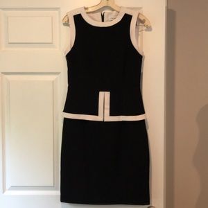 Calvin Klein peplum dress